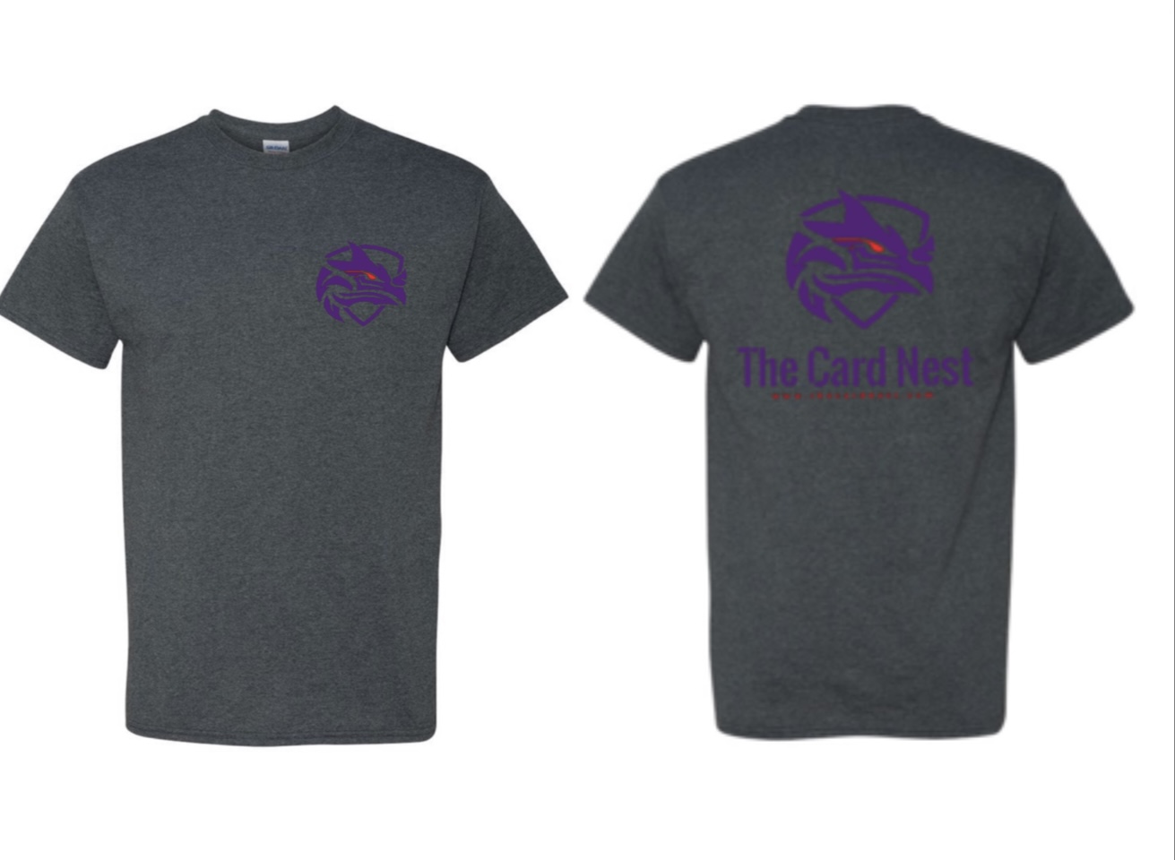The Card Nest T-Shirt Dark Heather